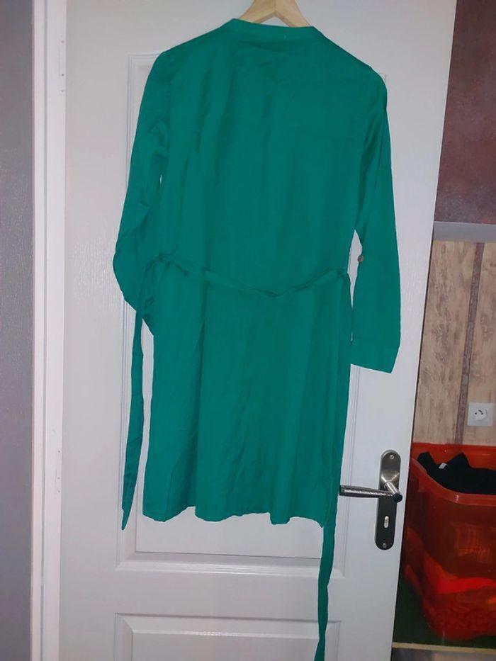 Robe chemise  verte  milano neuve - photo numéro 5