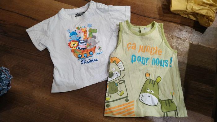 Lot 4 t shirts été 18 mois - photo numéro 1