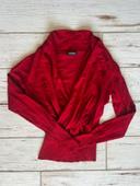 Pull fin sinequanone rouge