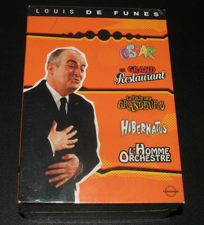 coffret 5 dvd louis de funes neuf - photo numéro 1