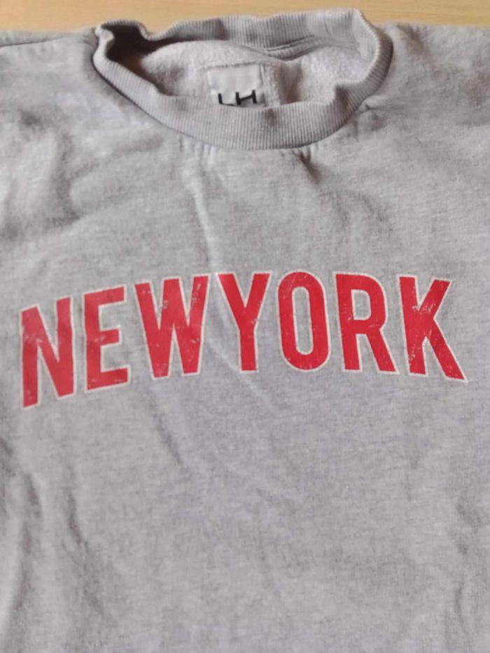 Sweat "New York" gris - photo numéro 2