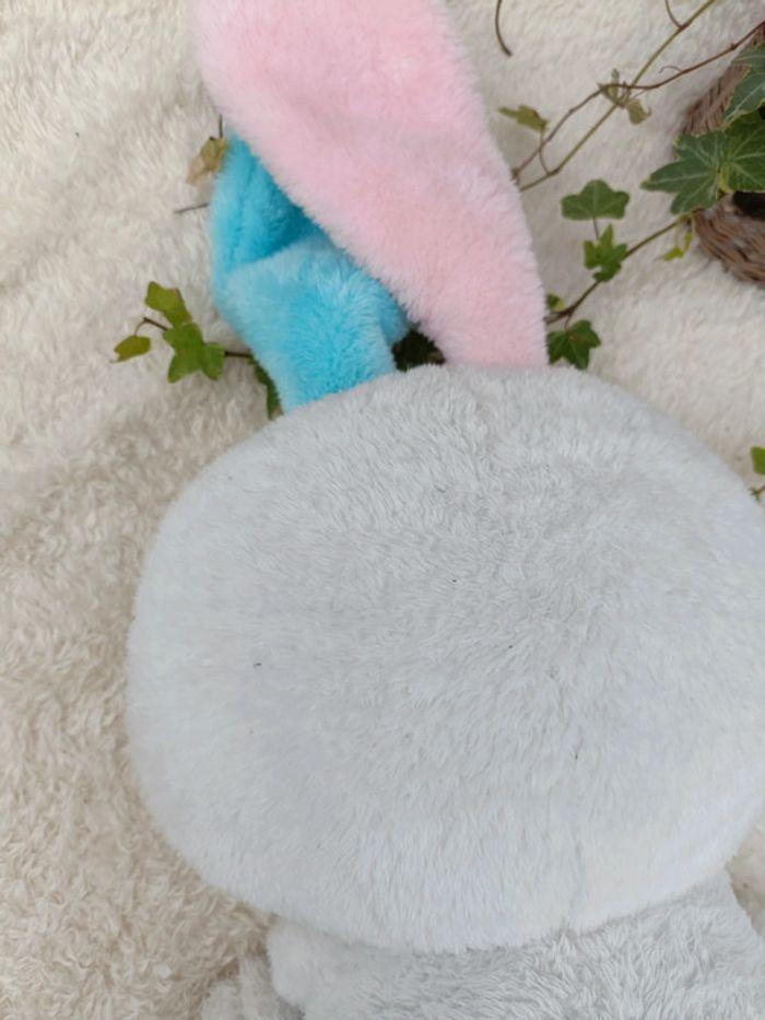 Peluche lumineuse et sonore lapin kawaii - photo numéro 4