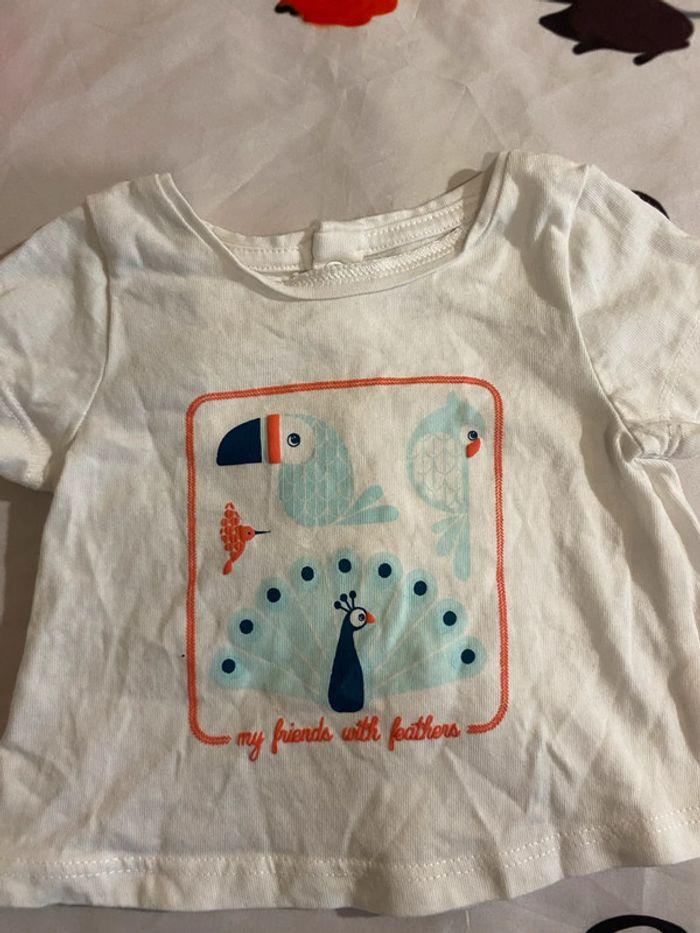 Jolies lot deux tee shirt animaux - photo numéro 6