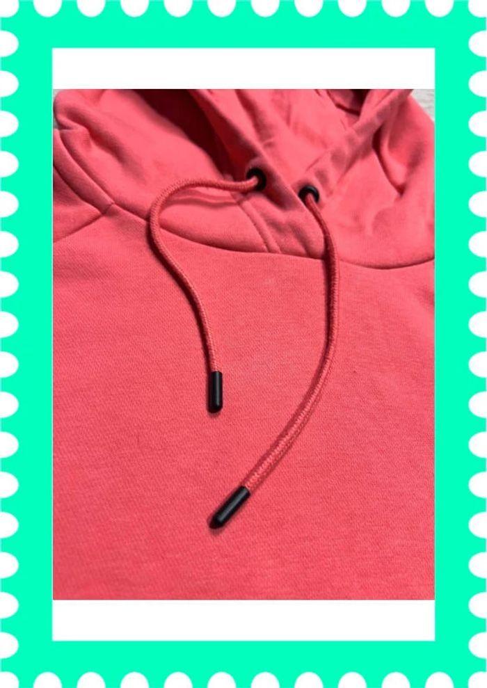 👕 Sweat à capuche Nike logo brodé Rose Taille M 👕 - photo numéro 11