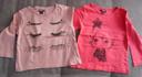 Lot de 2 T-shirts fille 18 mois