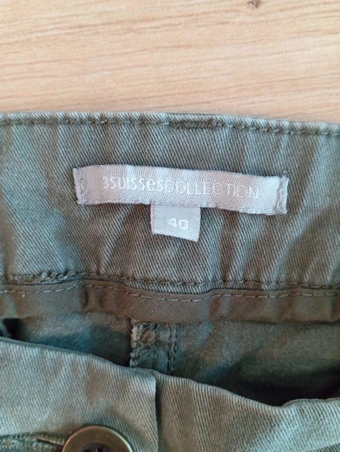 Pantalon cargo kaki - photo numéro 2