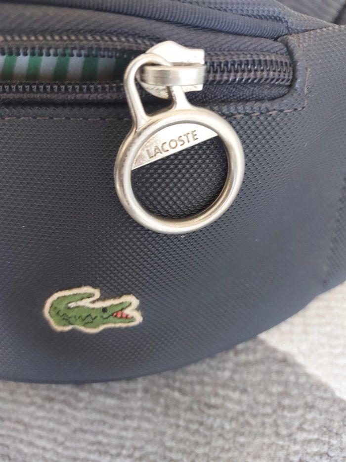 Lacoste sacoche banane deux poches - photo numéro 2