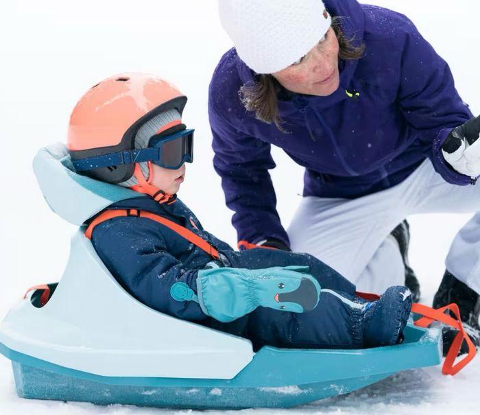 Ensemble ski neige polaire décathlon Lugik avec moufle wanabee taille 18/24 mois - photo numéro 7