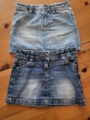 Lot jupes en jean 3 ans