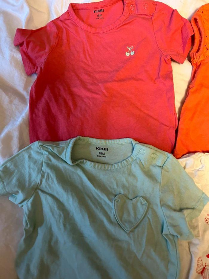 Lot de 4 tee shirt manches courtes - photo numéro 3