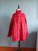 Imperméable rouge doublé homme/Femme taille L