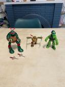 Lot 3 tortues ninja dont une transformable