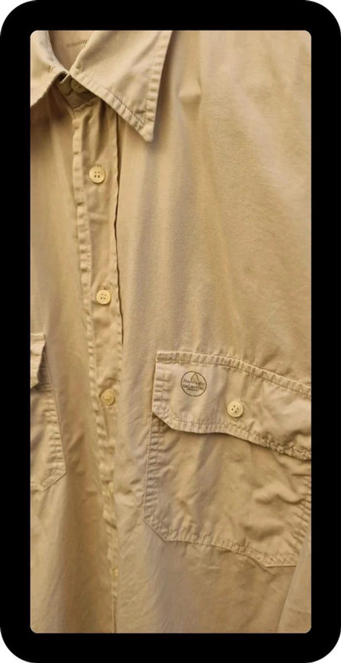 Chemise Murphy and Nye, Beige, Manches Longues, Taille M, Parfait État - photo numéro 3