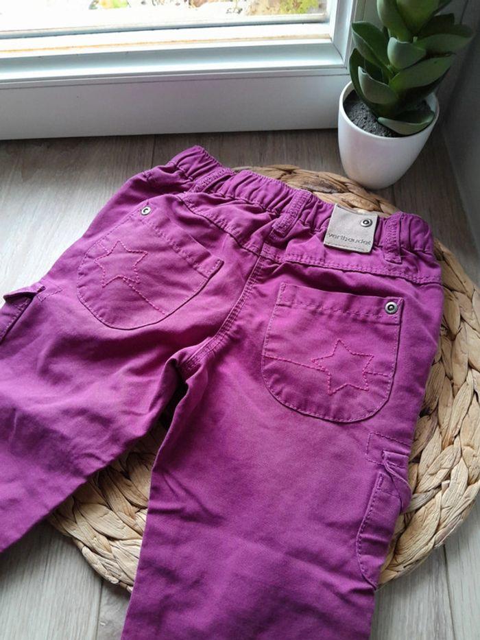 Pantalon automne hiver bordeaux 3 ans - photo numéro 3