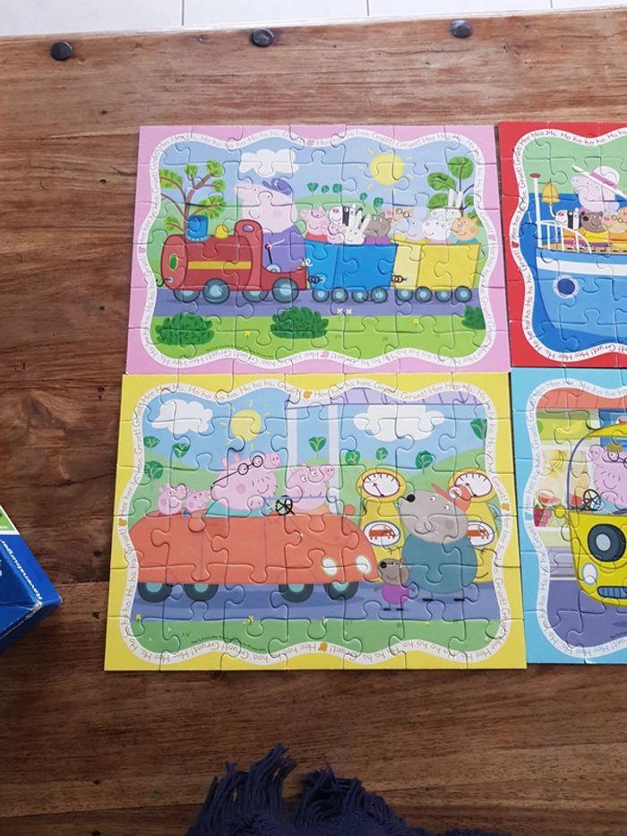 Puzzles bumper pack 4x42 peppa pig - photo numéro 3