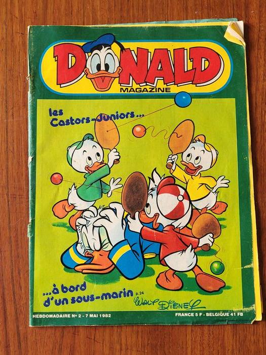 3 Donald magazine - vintage 1982 - photo numéro 2