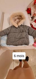 Manteaux hiver bébé fille 6 mois