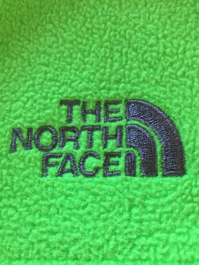 Veste polaire pour garçon The North Face vert fluo taille L (14/16 ans) 096 - photo numéro 4