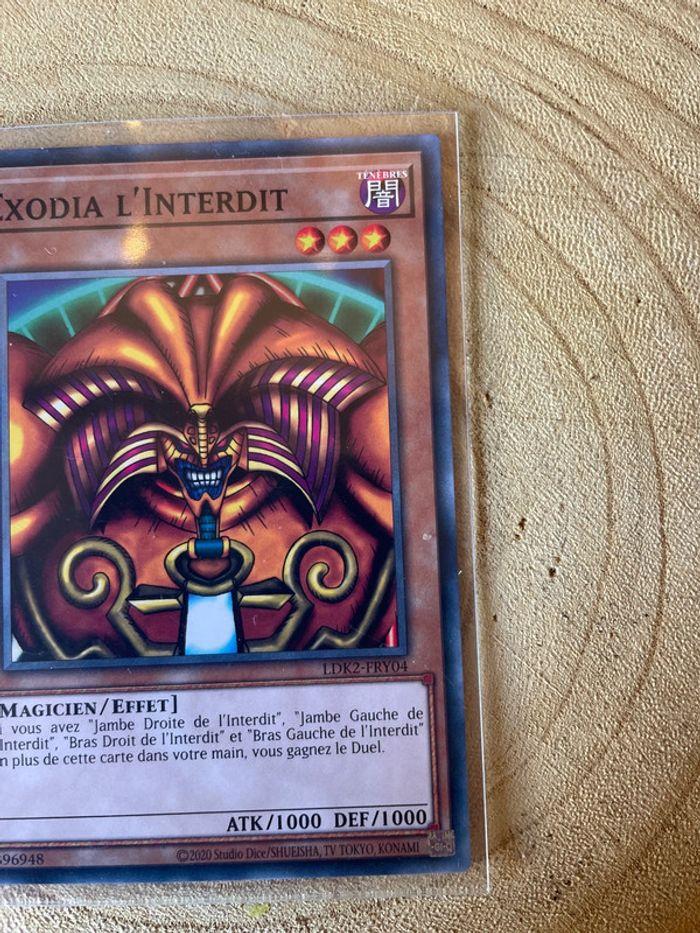 Carte Yu-Gi-Oh! : Éxodia l’Interdit - LDK2-FRY04 - photo numéro 2