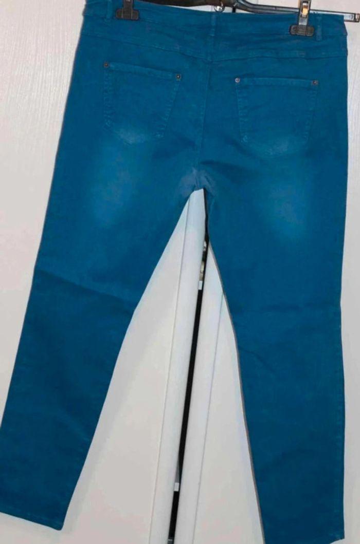 Pantalon  –  Bleu  –  Kwoman -  46 - photo numéro 6