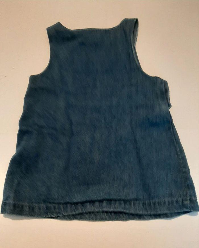 robe longue DPM bleu taille 6-9 mois / 68 cm - photo numéro 3