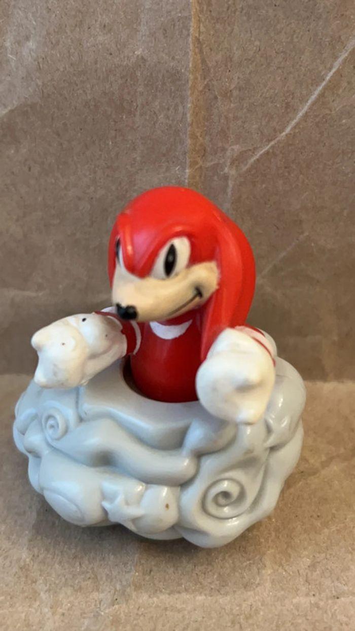 Mac Donald’s 1993 - Rare et collector lot de 3 jouets Sonic, Knuckles et Robotnik 6 à 9 cm - photo numéro 14