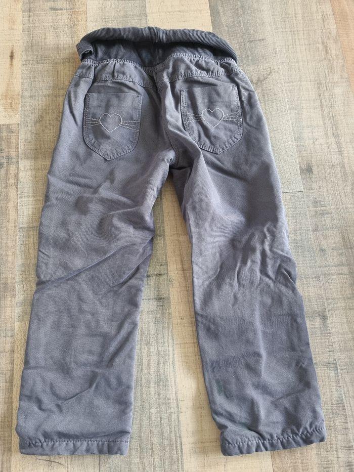 Pantalon gris polaire 3 ans - photo numéro 4