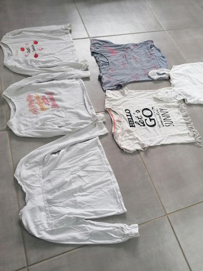 Lot Tee-shirt X5 taille 10ans #10ans_krocaro - photo numéro 10