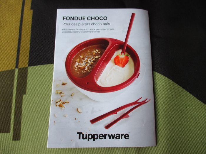 Tupperware Fondu Choco 1L avec 12 piques, fiche recettes et mode d'emploi - photo numéro 4