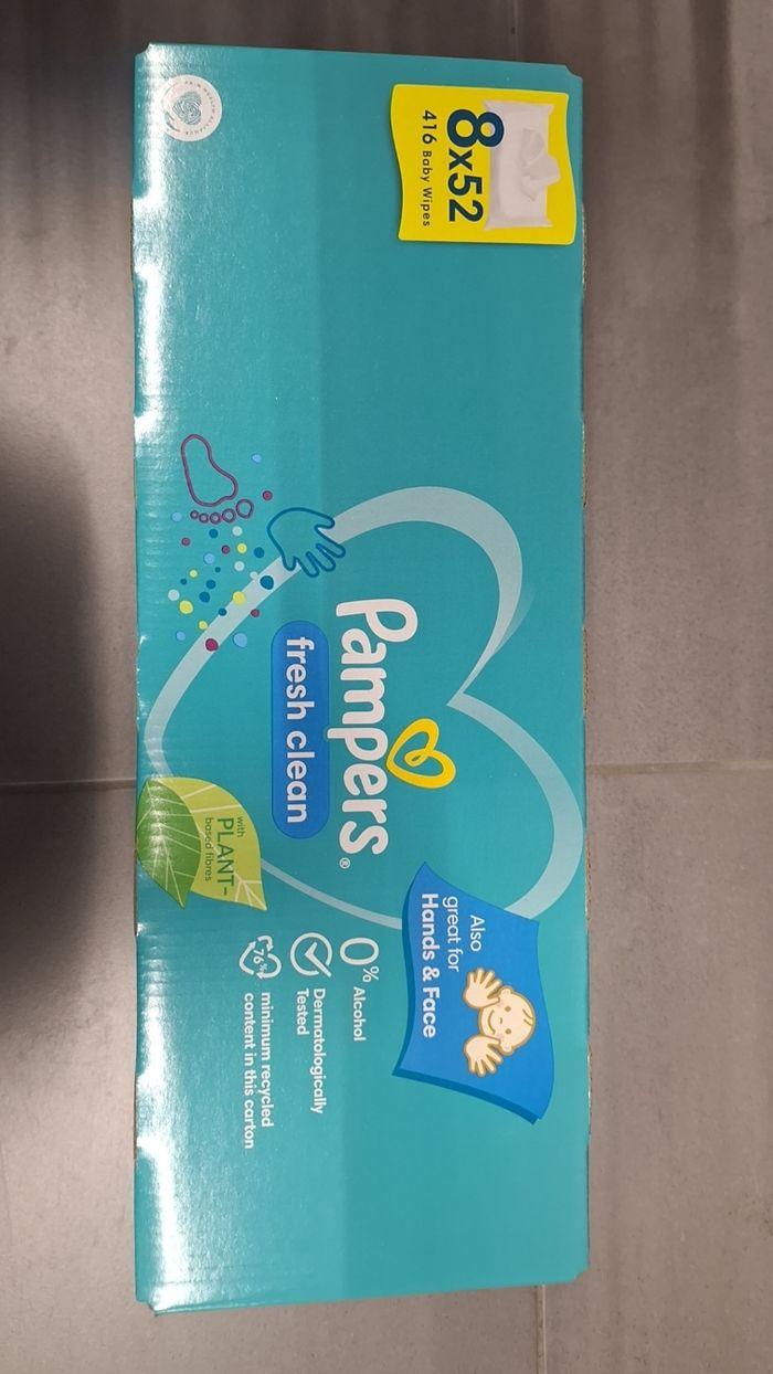 Pack de 8 paquet de lingettes pampers - photo numéro 1