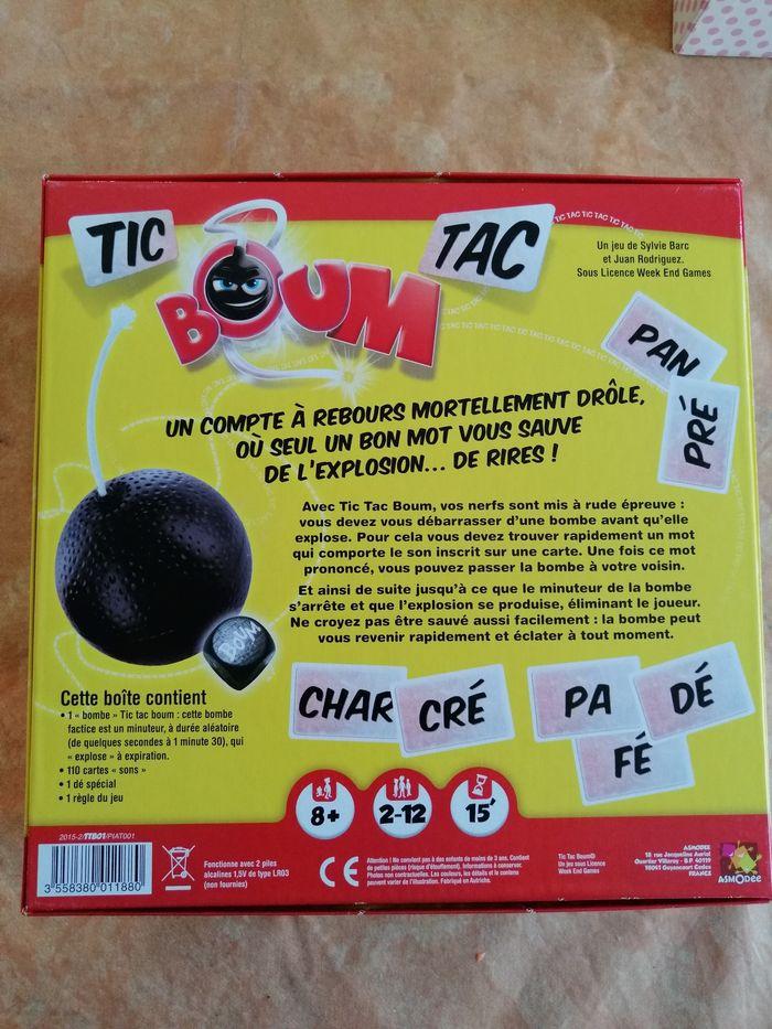 Jeu Tic Tac Boum - photo numéro 2