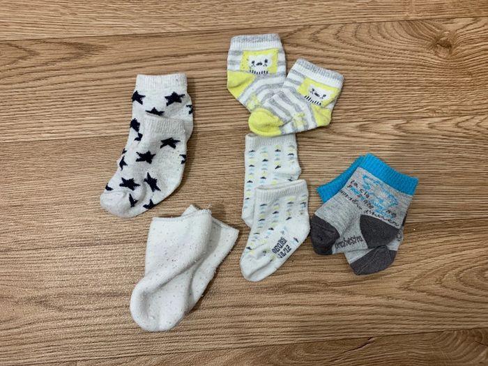 Lot 5 paires de chaussettes 0M