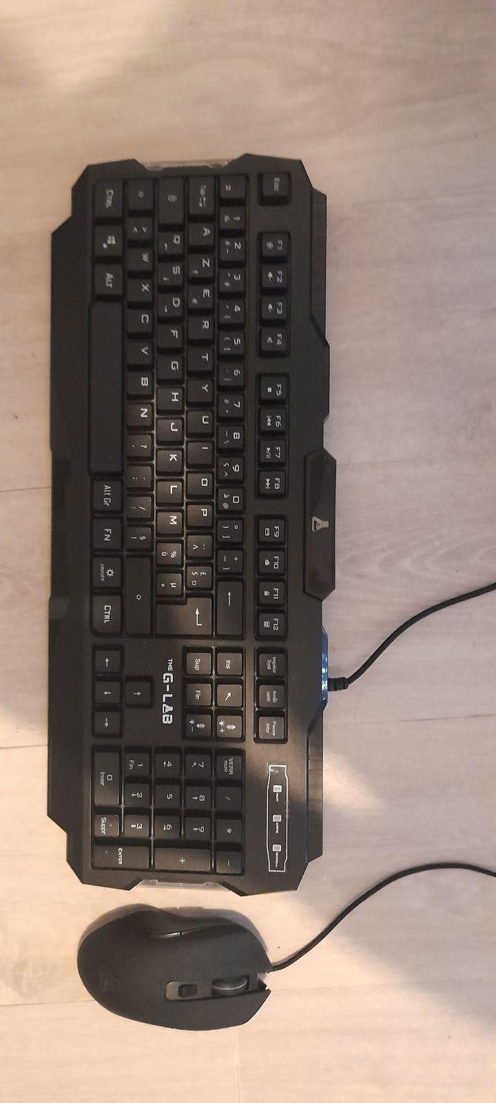 Clavier souris  lumineux