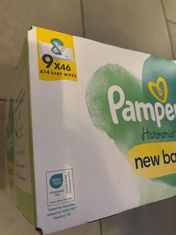 Un carton de lingettes Pampers harmonie New baby - photo numéro 2