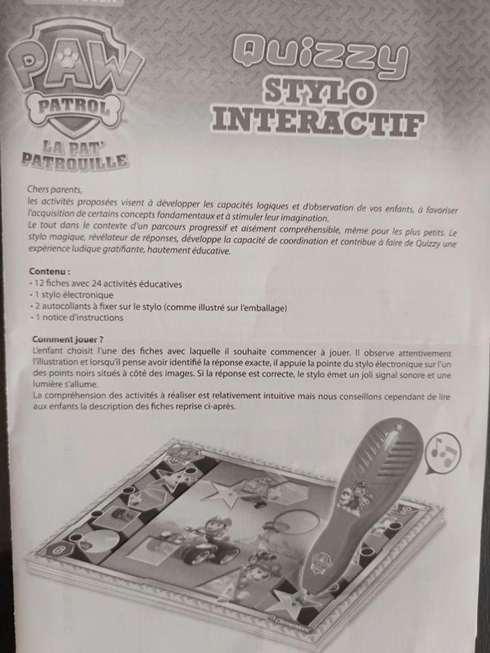 Stylo interactif pat patrouille - photo numéro 3