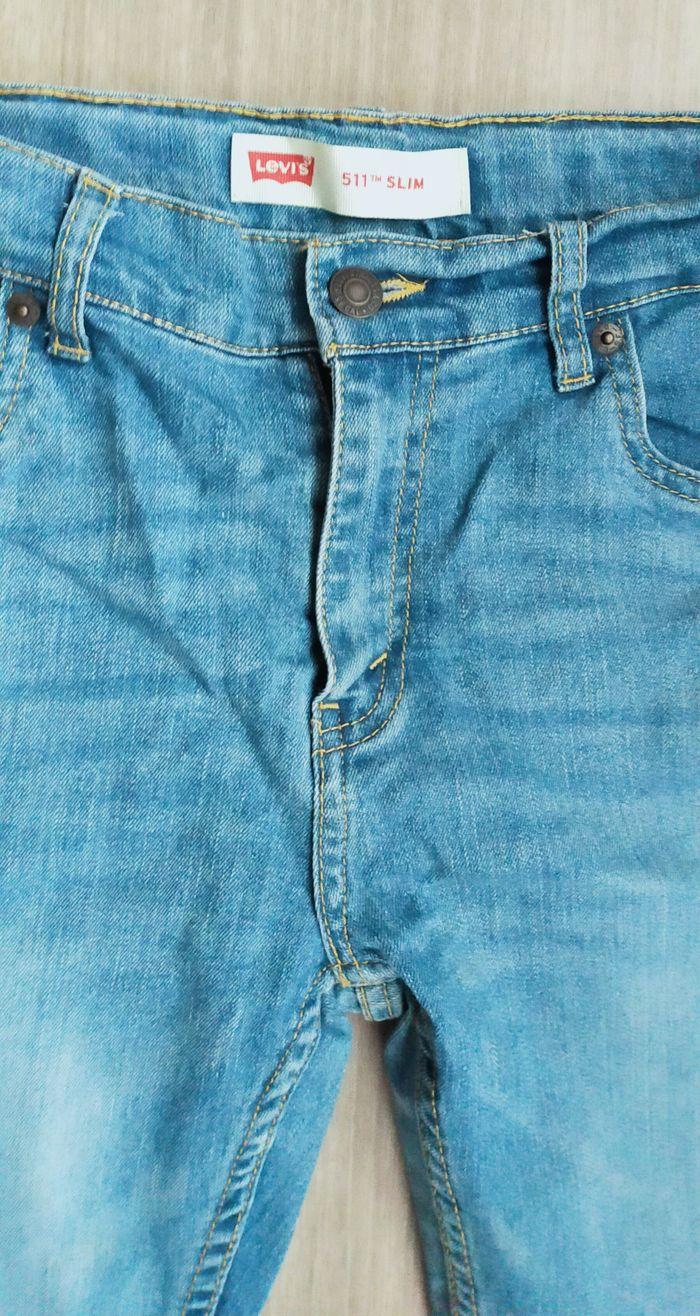 jeans Levi's mixte bleu 16 ans - photo numéro 4