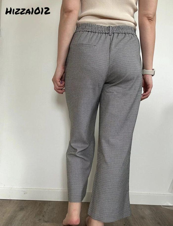 Pantalon 7/8ème noir et blanc Zara taille 38 💖 - photo numéro 4