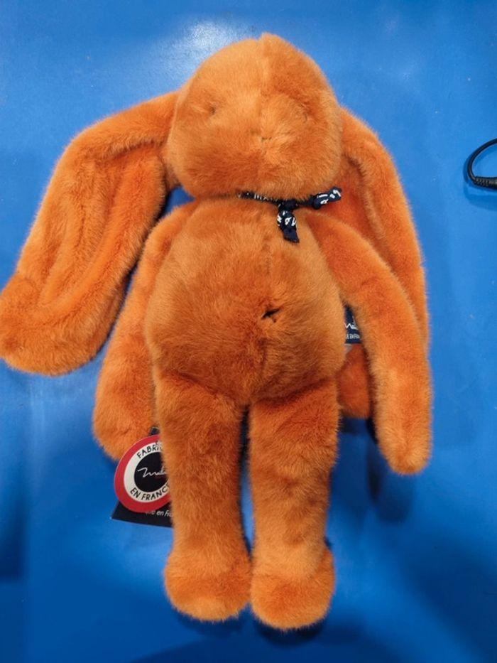 Peluche Lapin Meloe 37 cm Maïlou potiron - photo numéro 1