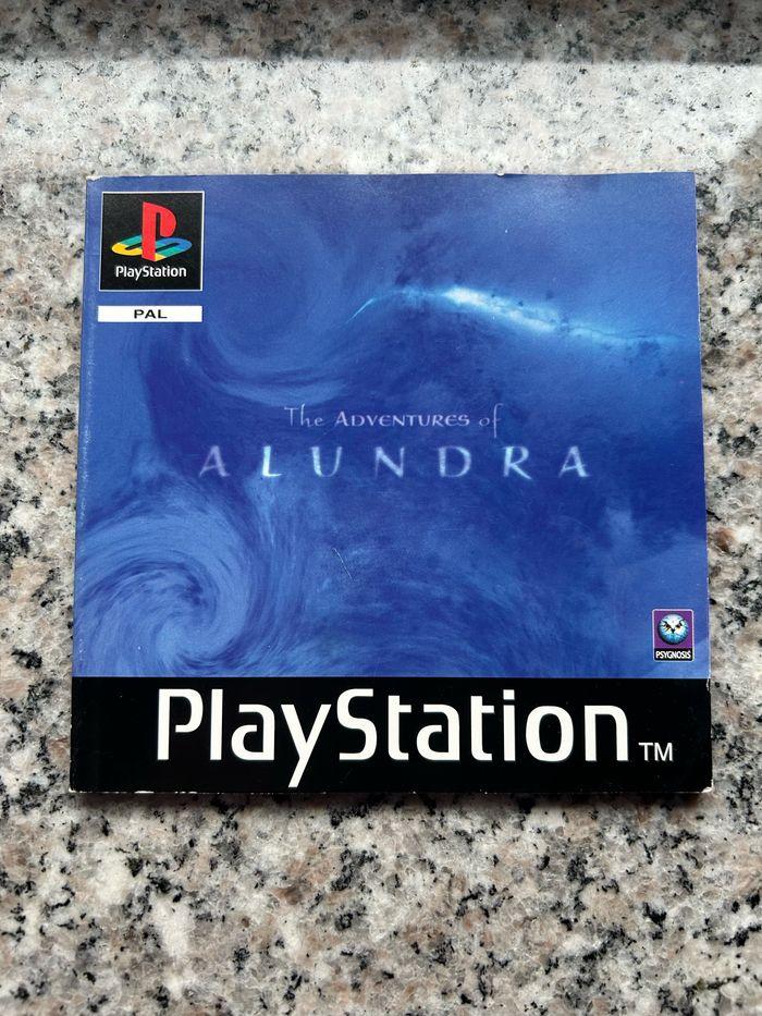 Jeu PlayStation 1 avec notice et boîte complet : Alundra, très bon état - photo numéro 4