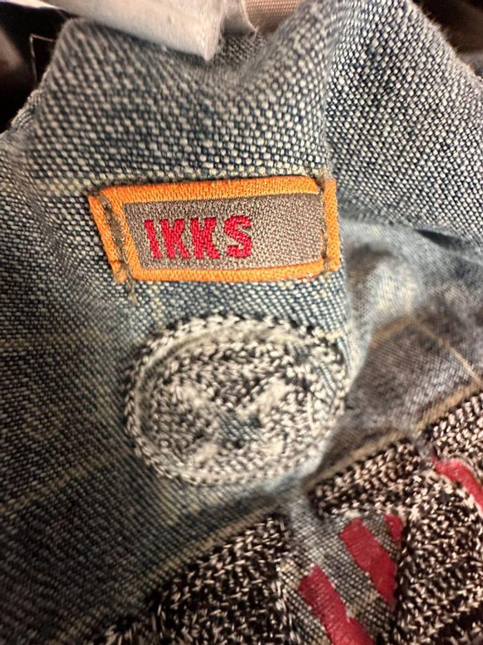 Veste en jean brodée Ikks unisexe taille M - photo numéro 17