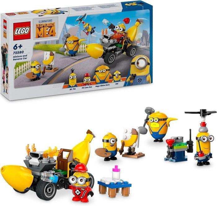 Lot « MINIONS » 1 boite Lego « Les Minions et la Voiture-Banane » n°75580 + 1 set Papeterie BIC de 1 - photo numéro 2