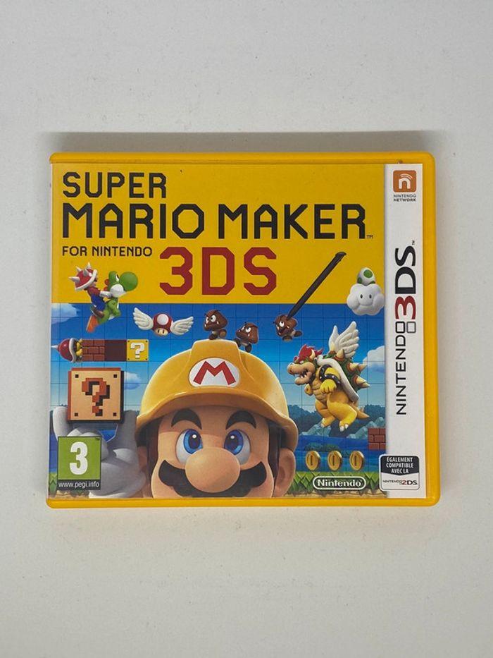 Jeu Super Mario Maker 3DS - très bon état et complet - photo numéro 2