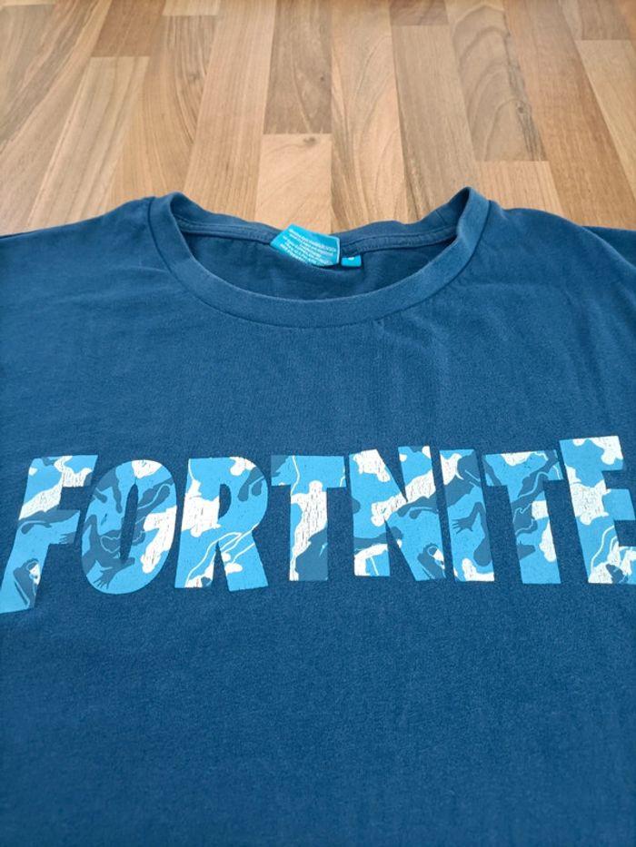 Tee-shirt Fortnite S bleu - photo numéro 4