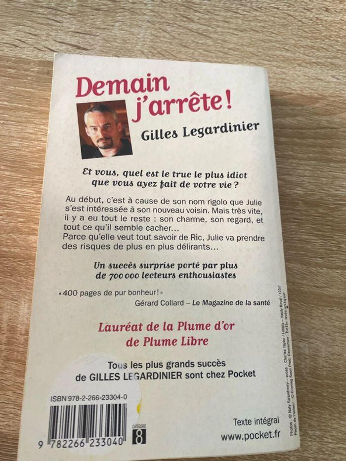 Demain j’arrête Gilles legardinier - photo numéro 2