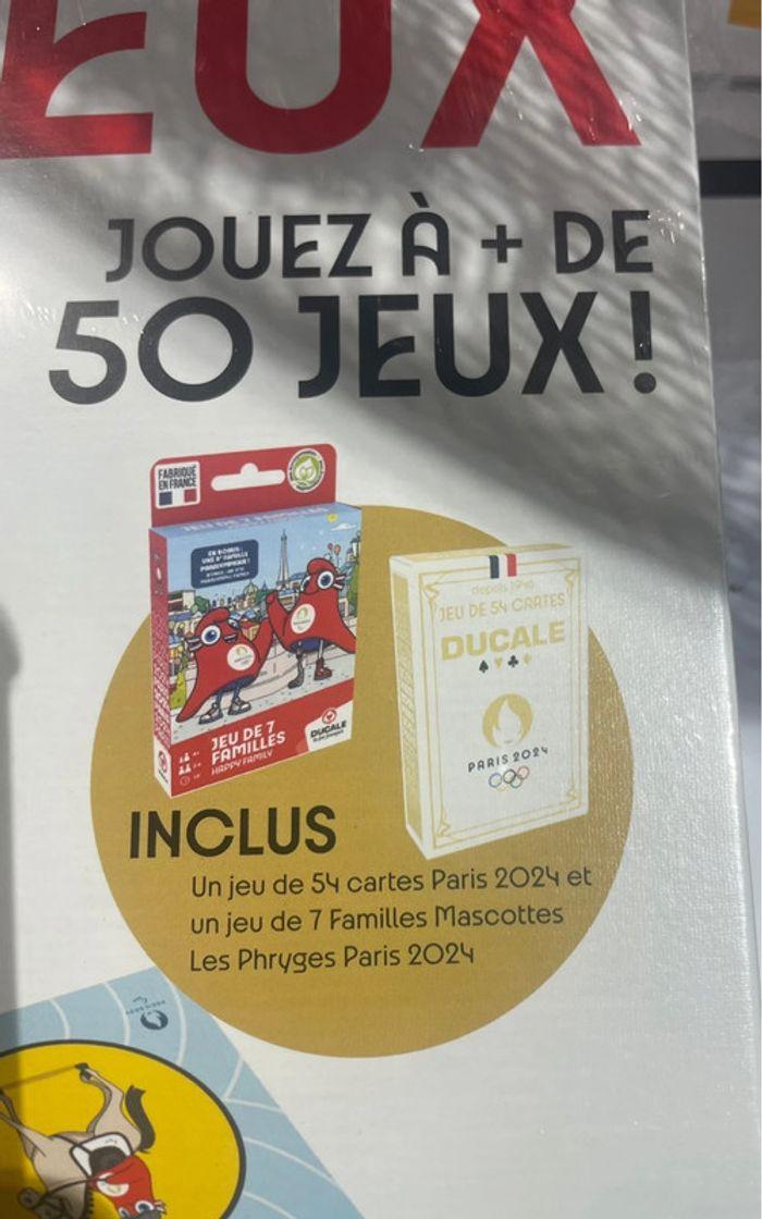 Collector Neuf Jeu société Ducale JO Paris 2024 Jeux Olympiques Neuf 2 jeux de cartes inclus - photo numéro 2