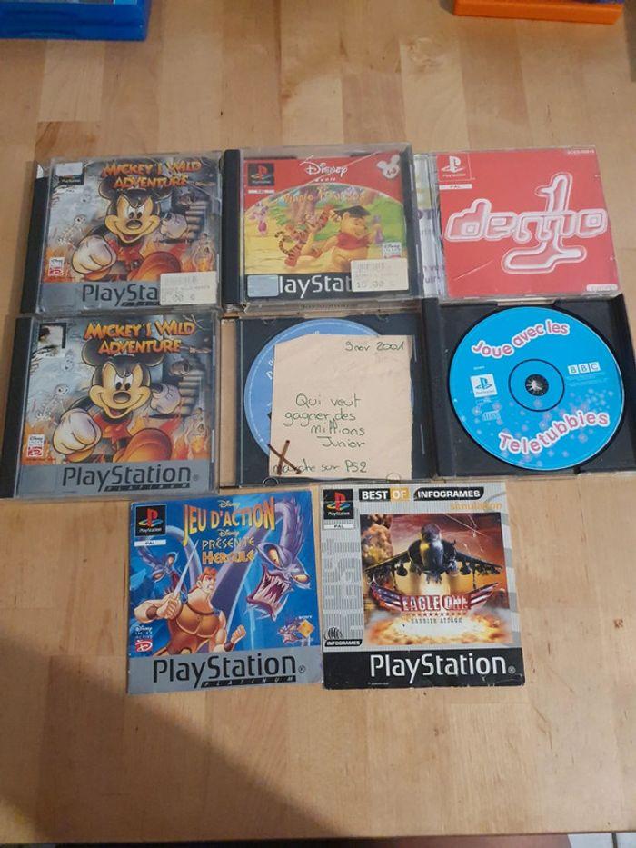 Lot jeux ps1 / playstation 1 - photo numéro 1