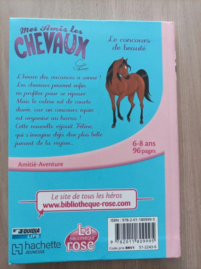 Livre Mes amis les chevaux - Le concours de beauté - photo numéro 2