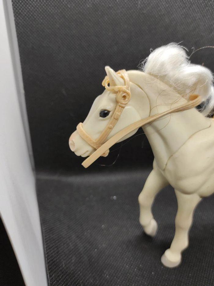 CHEVAL blanc articulé white  articulated horse #geektradelanard - photo numéro 5