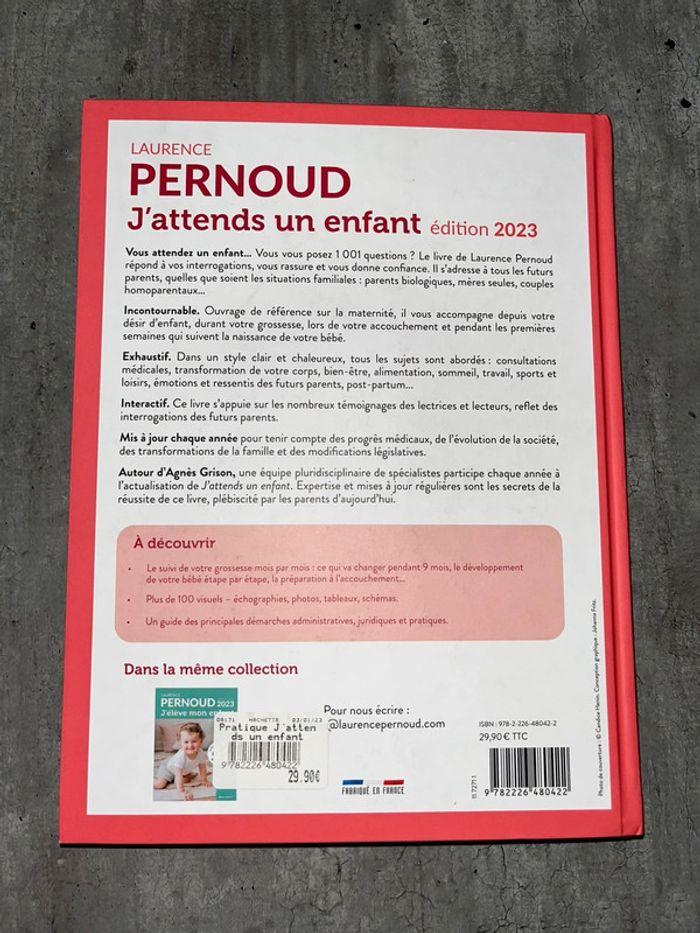 Livre « J’attend un enfant » 2023 - photo numéro 2