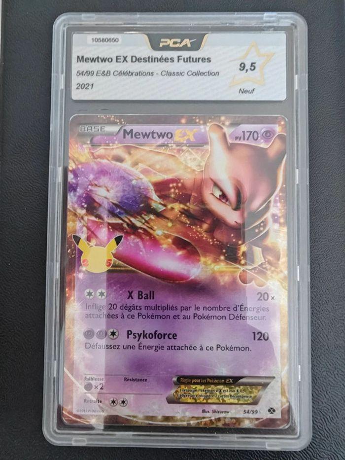 Mewtwo Ex 54/59 PCA 9,5 - photo numéro 1